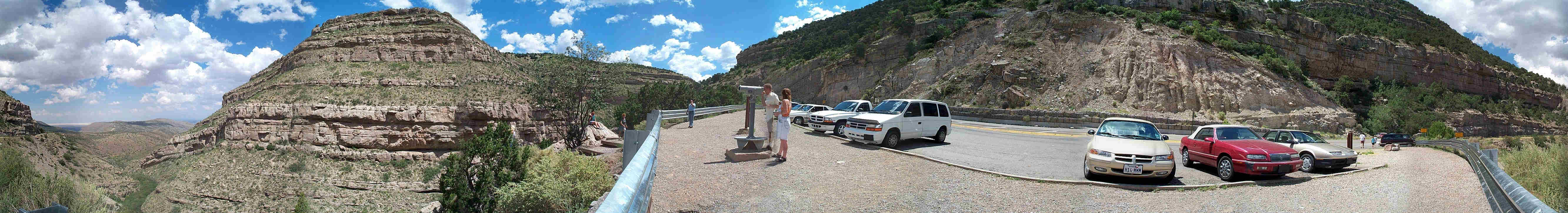 Panoramic View of Tunnel Overlook by Kit Richards - 434,433 bytes